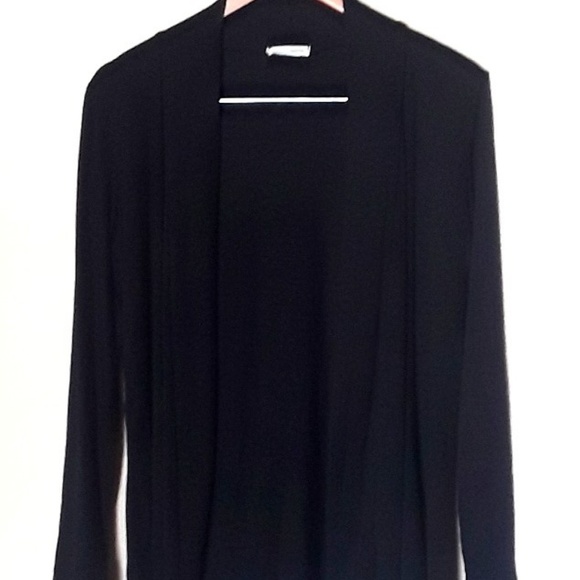 *NWOT* Simple Open Black Cardigan Women's MEDIUM - Picture 2 of 7
